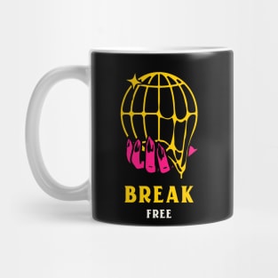 Break Free Escape The System Freedom Control Mug